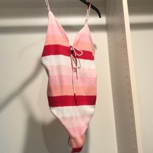 Multi color body suit